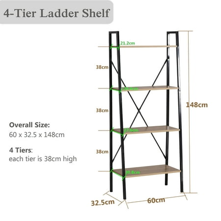 photo Kitchen Ladder Shelf Unit eleaf media